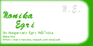 monika egri business card